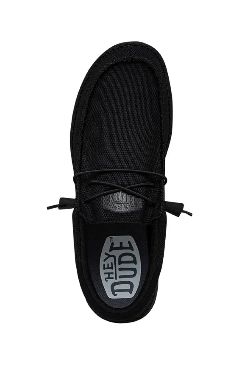 HEYDUDE Men’s Wally Funk Mono Shoes in Black | 40011-0XS - Image 3