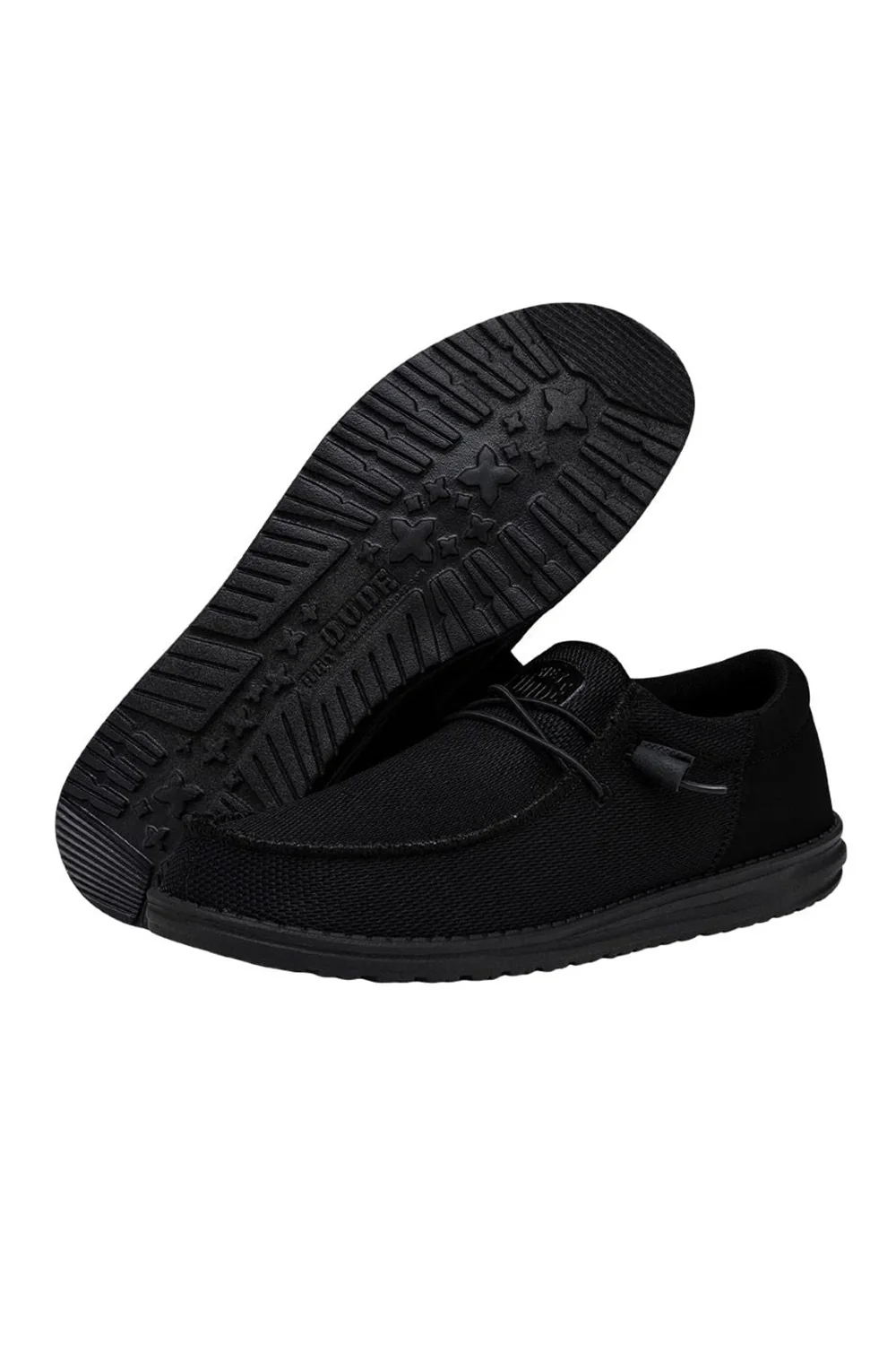 HEYDUDE Men’s Wally Funk Mono Shoes in Black | 40011-0XS - Image 6