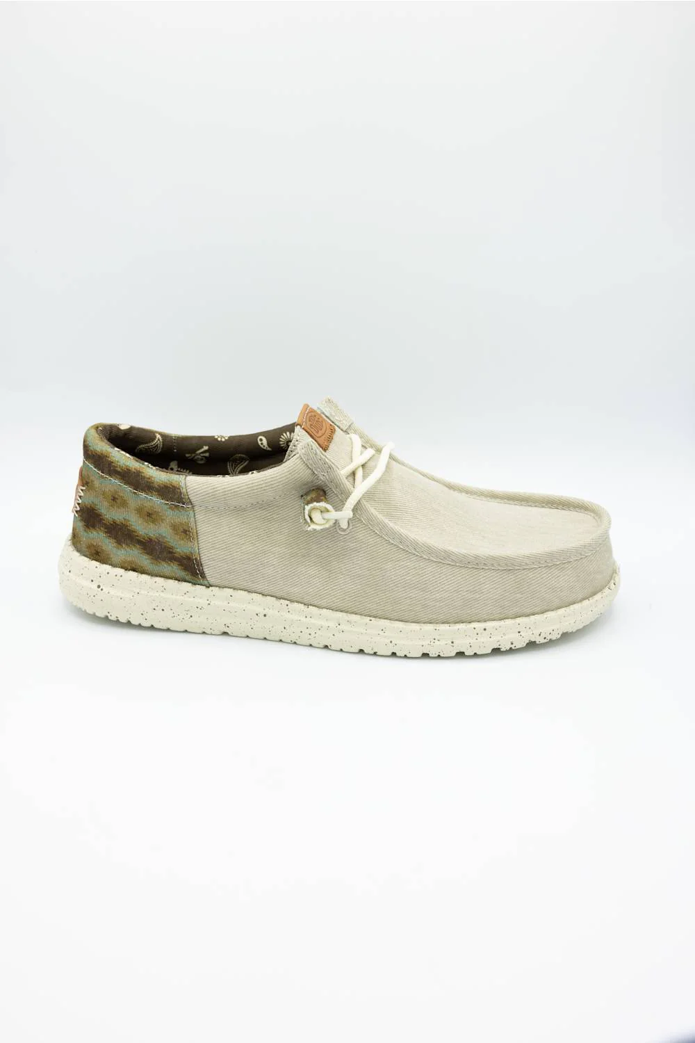 HEYDUDE Men’s Wally Funk Teton Shoes in Tan | 45291-2UG - Image 2