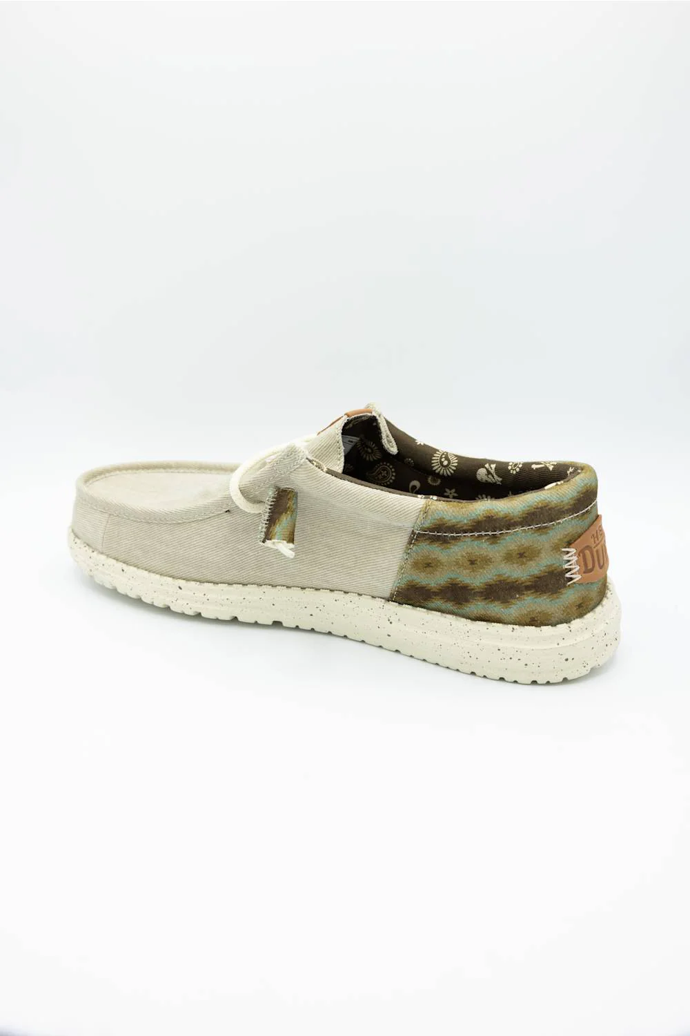 HEYDUDE Men’s Wally Funk Teton Shoes in Tan | 45291-2UG - Image 3