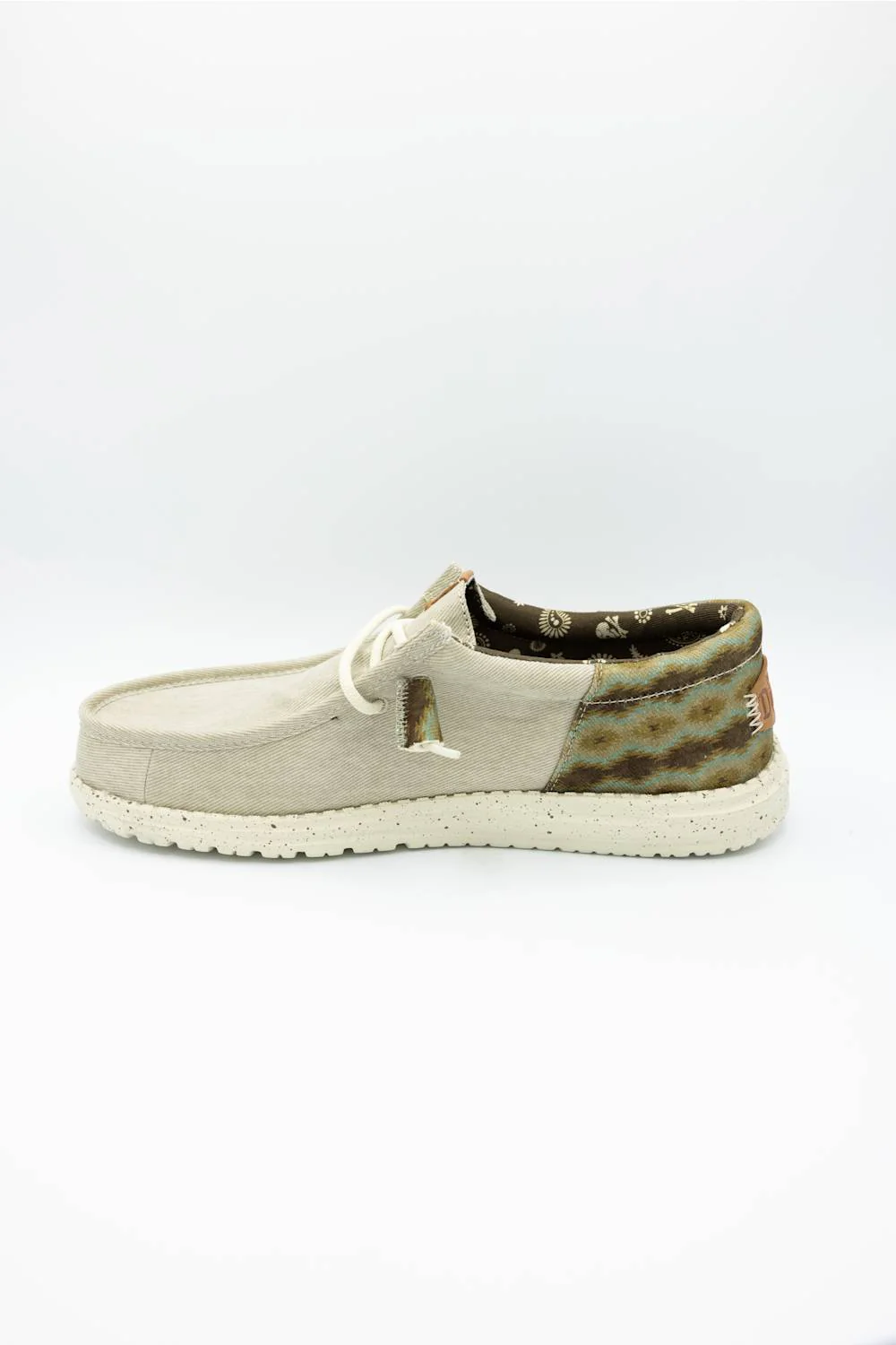 HEYDUDE Men’s Wally Funk Teton Shoes in Tan | 45291-2UG - Image 4