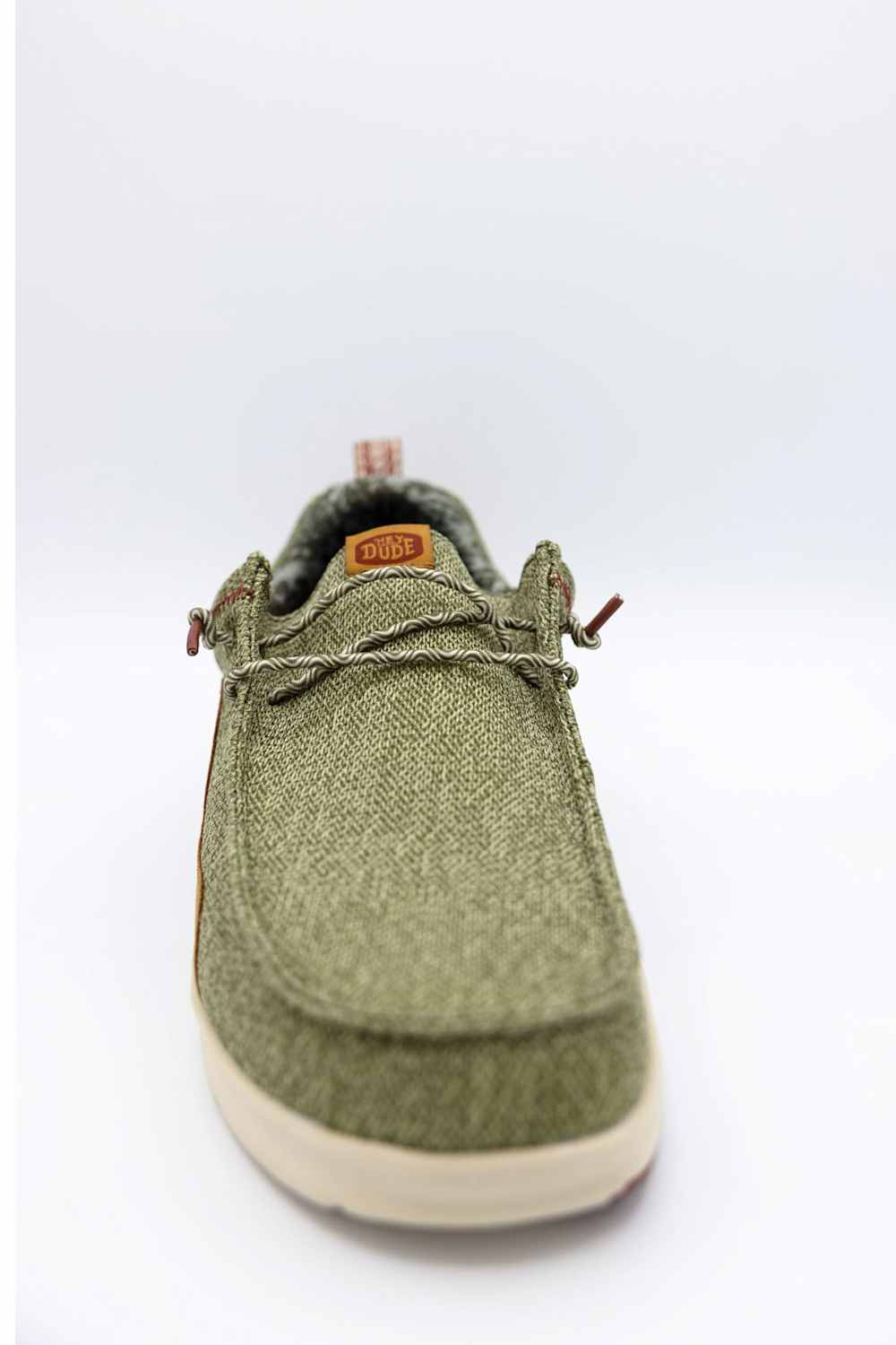 HEYDUDE Men’s Wally Hey2O Mesh Shoes in Burnt Olive/Multi | 43145-3BJ - Image 4