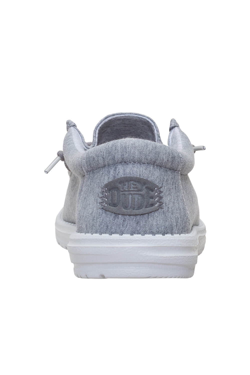 HEYDUDE Men’s Wally Stretch Jersey Shoes in Gray | 45433-030 - Image 3