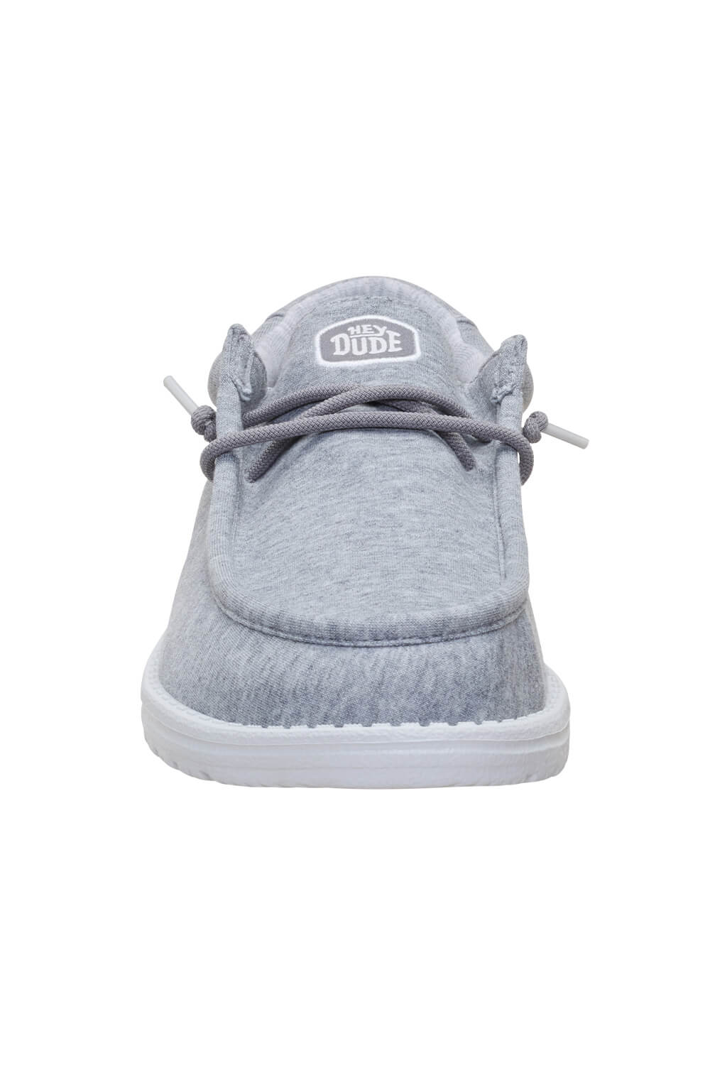 HEYDUDE Men’s Wally Stretch Jersey Shoes in Gray | 45433-030 - Image 6