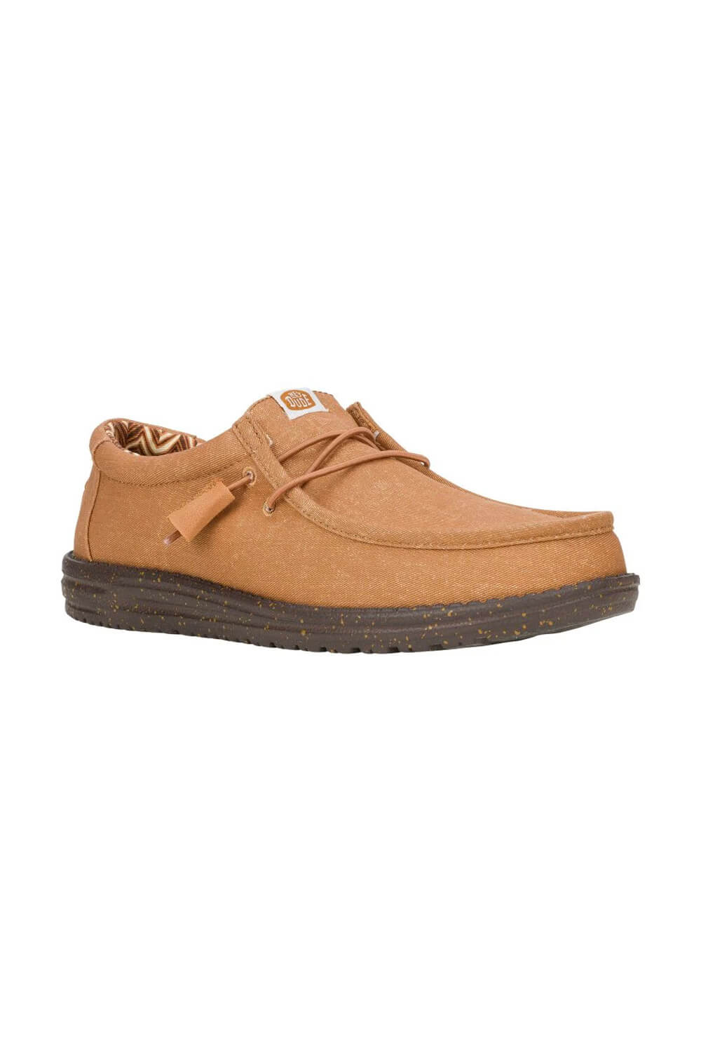 HEYDUDE Men’s Wally Stretch Shoes in Brown | 40700-2AH - Image 2