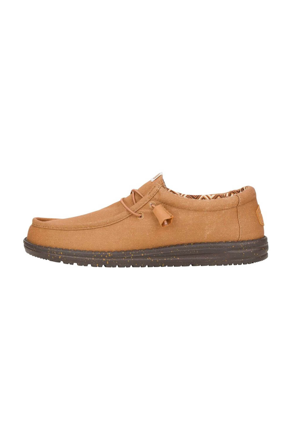 HEYDUDE Men’s Wally Stretch Shoes in Brown | 40700-2AH - Image 5