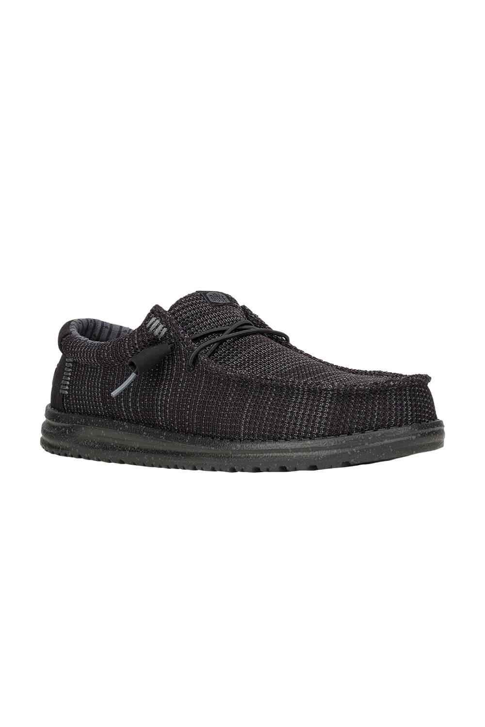 HEYDUDE Men’s Wally Stretch Sox Shoes in Black | 41898-060 - Image 4