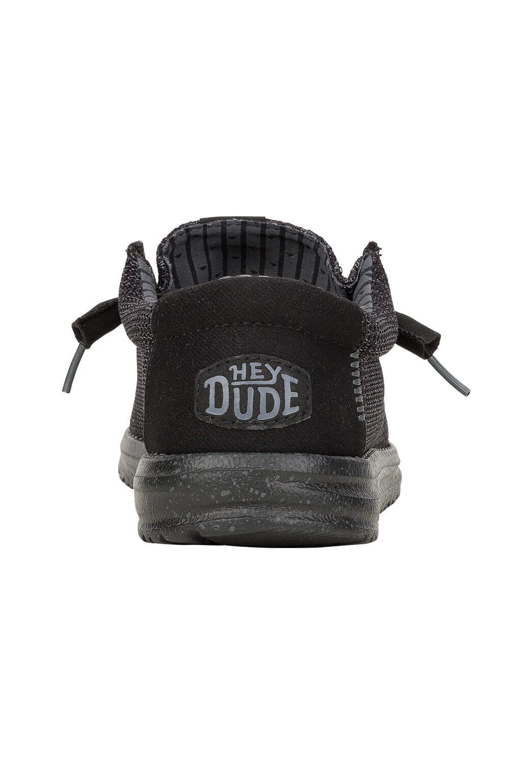 HEYDUDE Men’s Wally Stretch Sox Shoes in Black | 41898-060 - Image 5