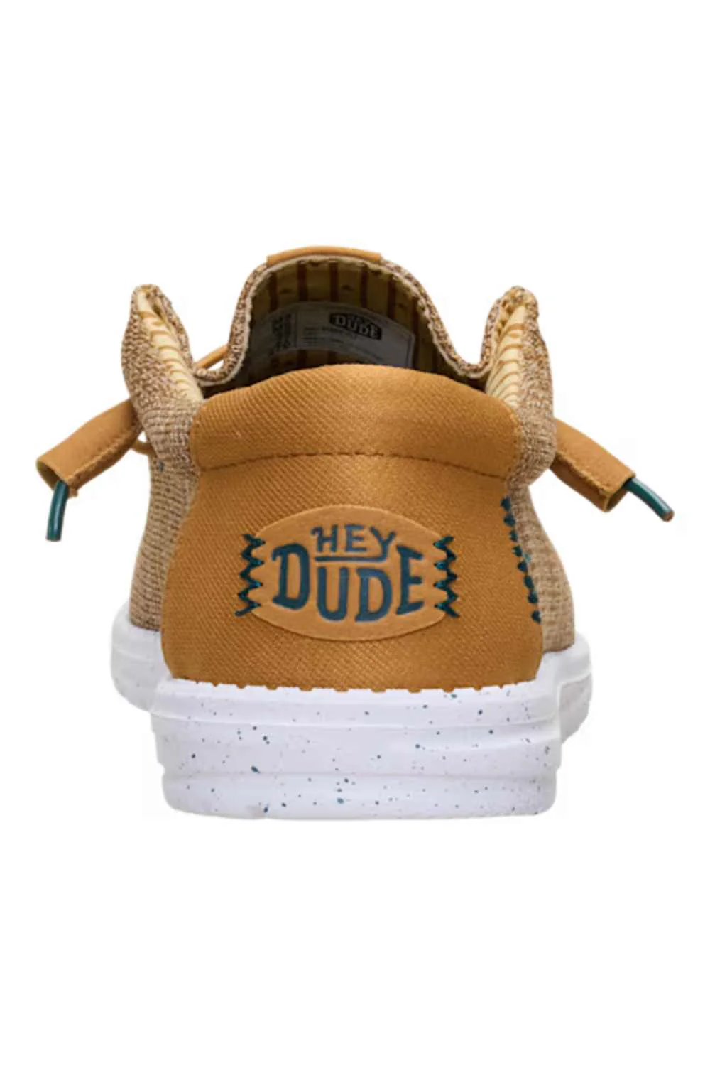 HEYDUDE Men’s Wally Stretch Sox Shoes in Bone Brown/Multi | 41898-2LI - Image 5