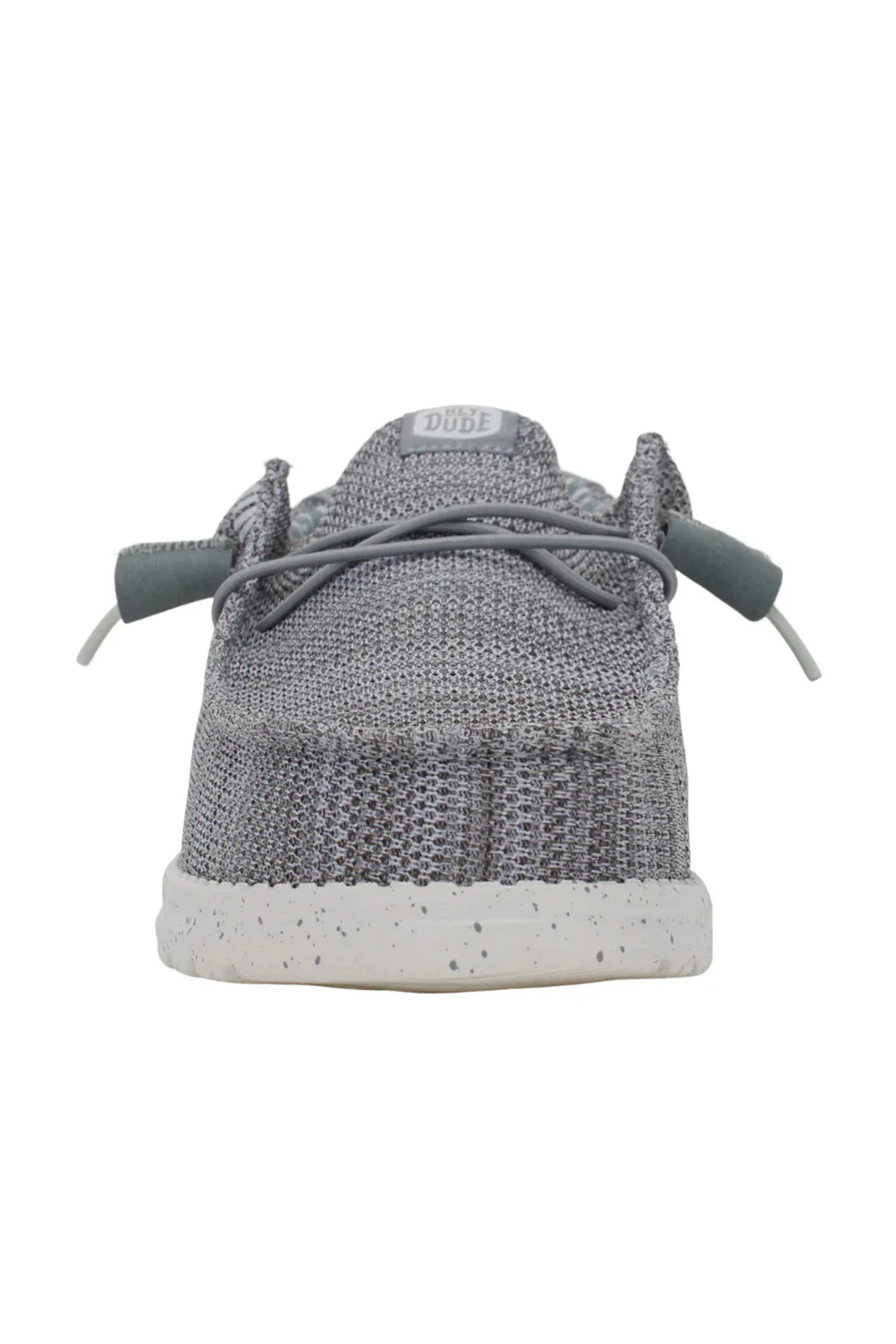 HEYDUDE Men’s Wally Stretch Sox Shoes in Grey | 41898-030 - Image 5