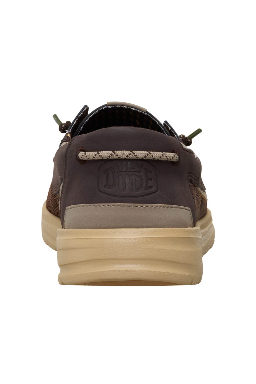 HEYDUDE Men’s Welsch Grip Classic Mesh Shoes in Brown | 43154-2IV - Image 5