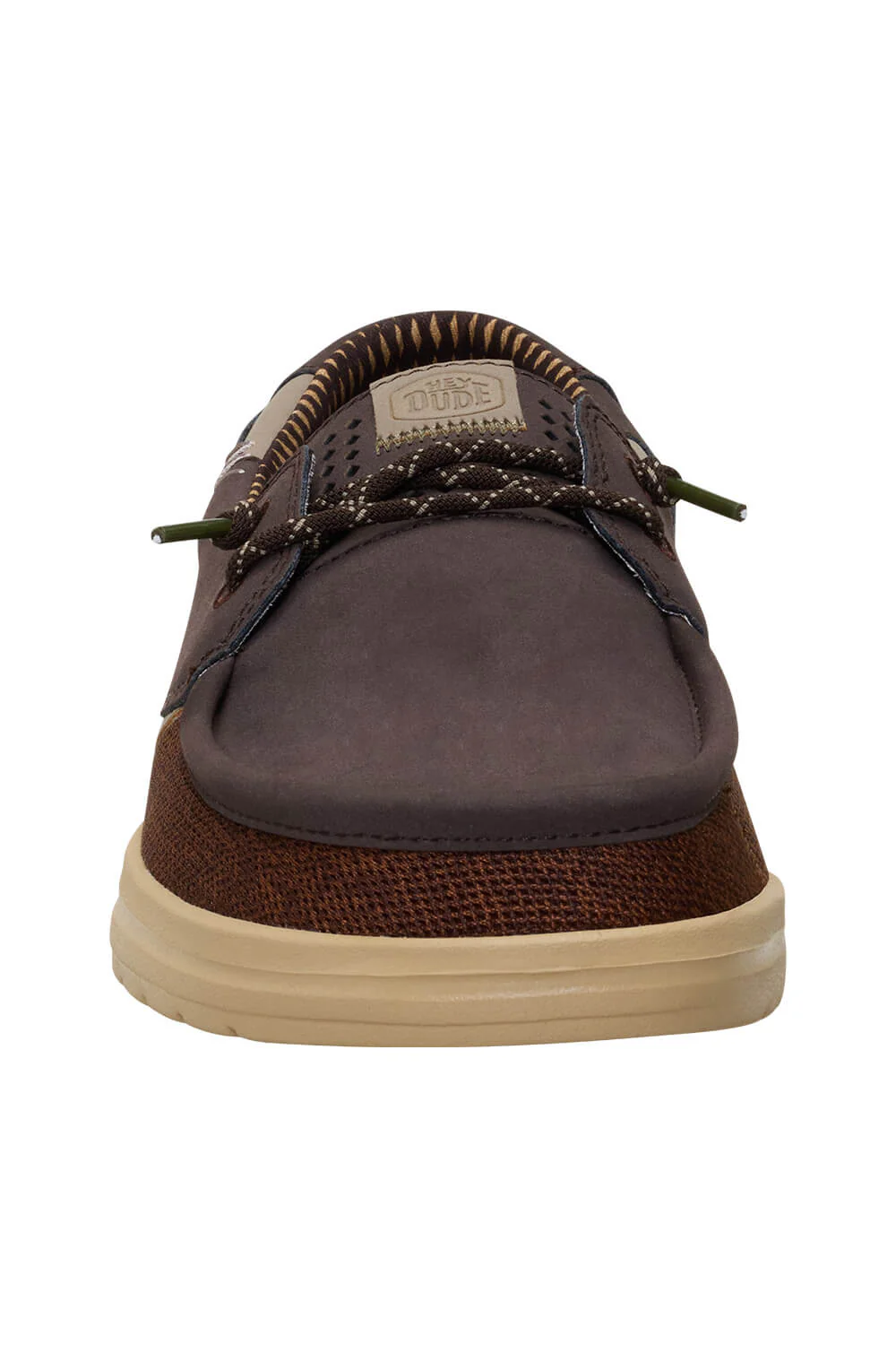 HEYDUDE Men’s Welsch Grip Classic Mesh Shoes in Brown | 43154-2IV - Image 6