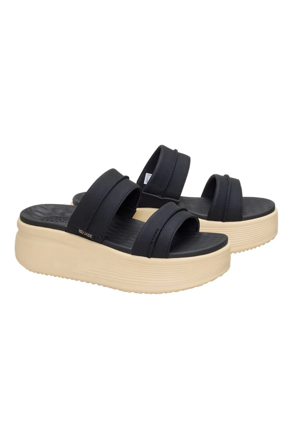 HEYDUDE Women’s Austin Slide Classic in Black | 45256-001 - Image 2