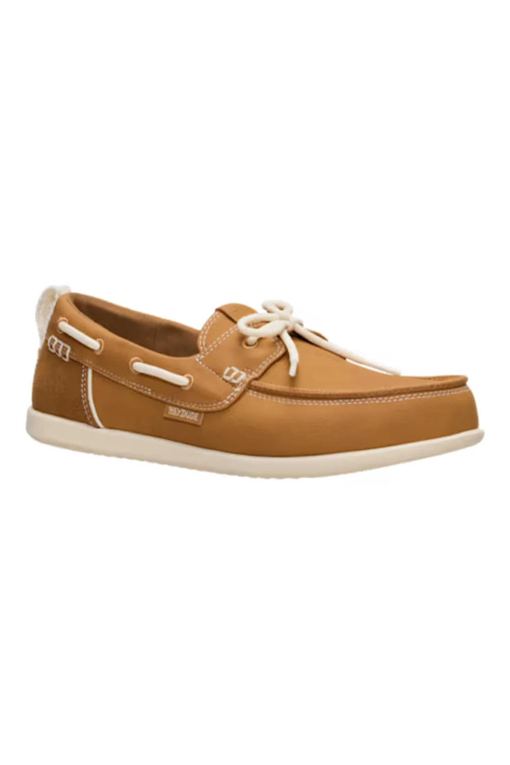 HEYDUDE Women’s Harbor Breeze Lo Classic Shoes in Bone Brown | 45199-018 - Image 2