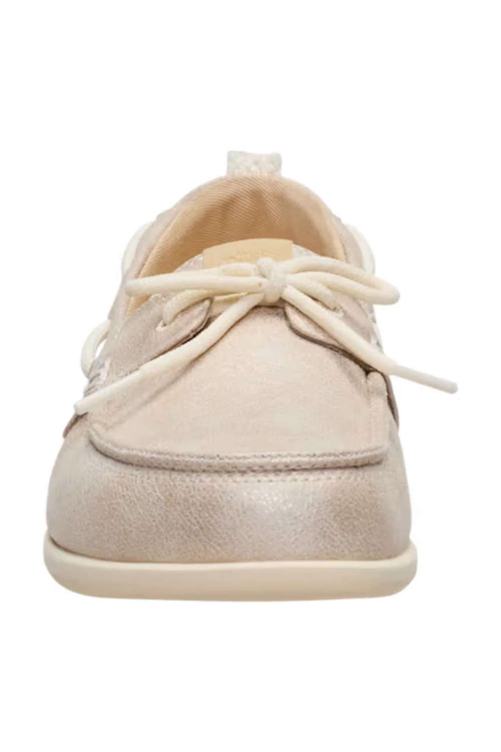 HEYDUDE Women’s Harbor Breeze Lo Classic Shoes in Platinum | 45199-2MY - Image 4