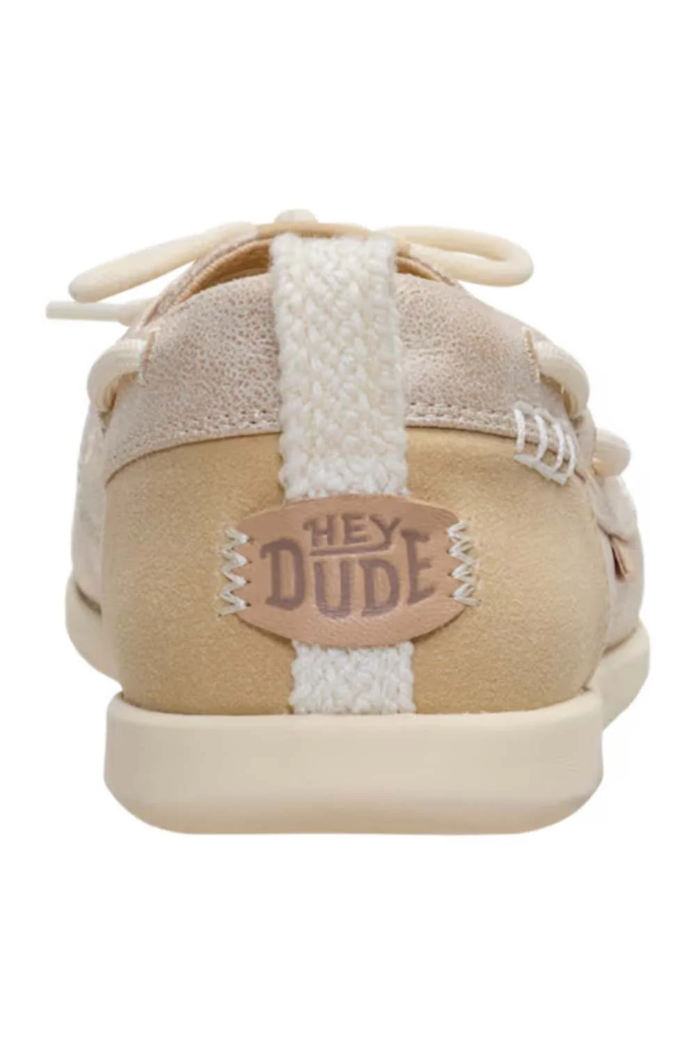 HEYDUDE Women’s Harbor Breeze Lo Classic Shoes in Platinum | 45199-2MY - Image 6