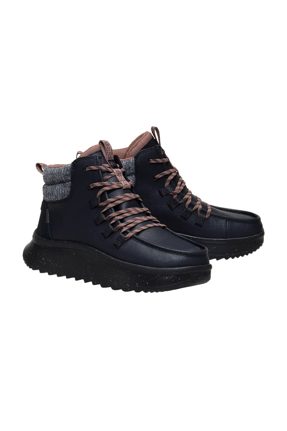 HEYDUDE Women’s Wendy Peak Apres Coated Canvas Shoes - Image 2