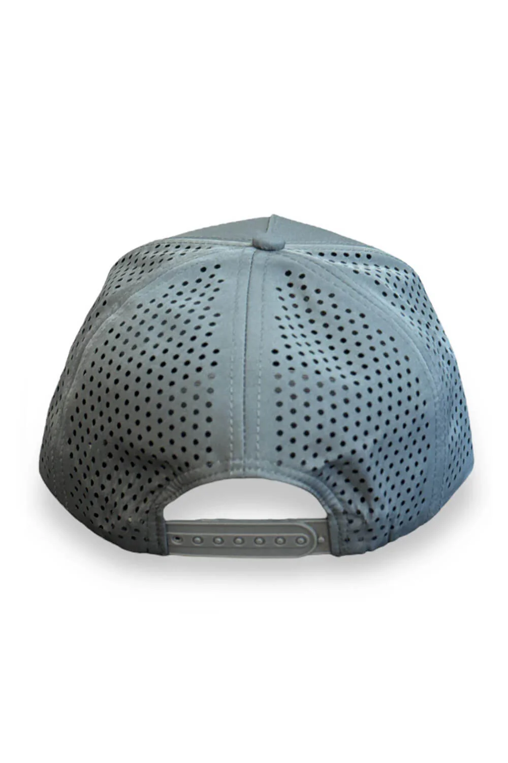 Honey Hole Perf Rope Trucker Hat for Men in Grey | RH-HER-GRY - Image 2