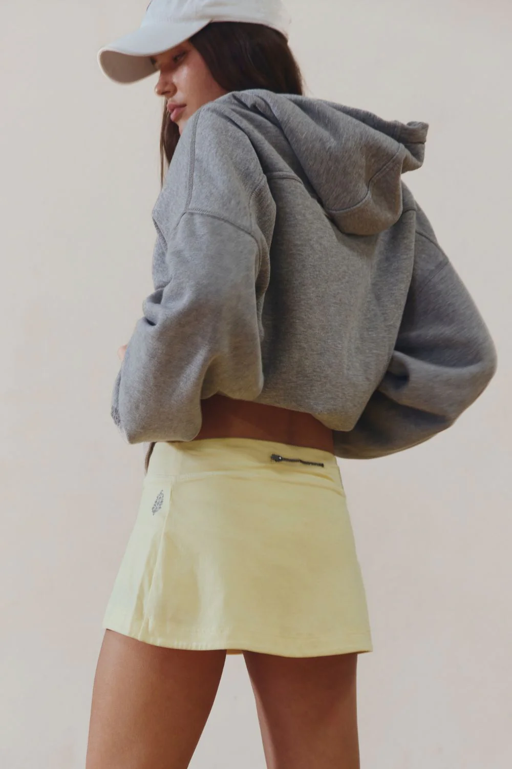 FP Movement Hot Shot Mini Skort for Women in Sunlit Yellow | OB1527086-SUNLITYELLOW - Image 3