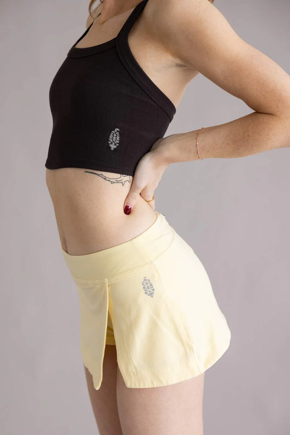 FP Movement Hot Shot Mini Skort for Women in Sunlit Yellow | OB1527086-SUNLITYELLOW - Image 4