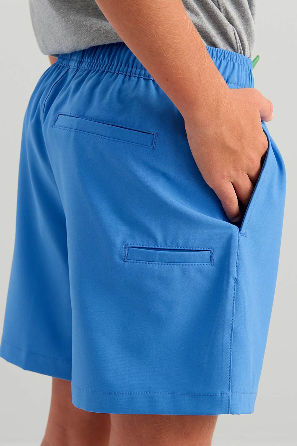 Huk Fishing Youth Pursuit Volley Shorts for Boys in Blue | H7200016-431-REGATTA - Image 4