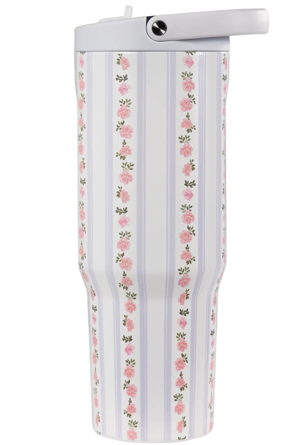 HydroJug Sport 40 oz Tumbler in Primrose Pink | 40OZ PRIMROSE-PINKSTRIPE - Image 3
