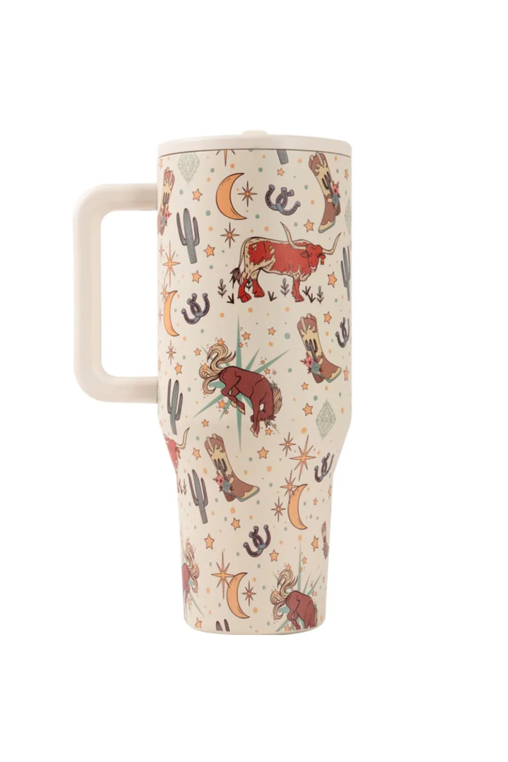 HydroJug Traveler 40 oz Tumbler in Rodeo | 40OZ RODEO-WESTERNBEIGE - Image 3