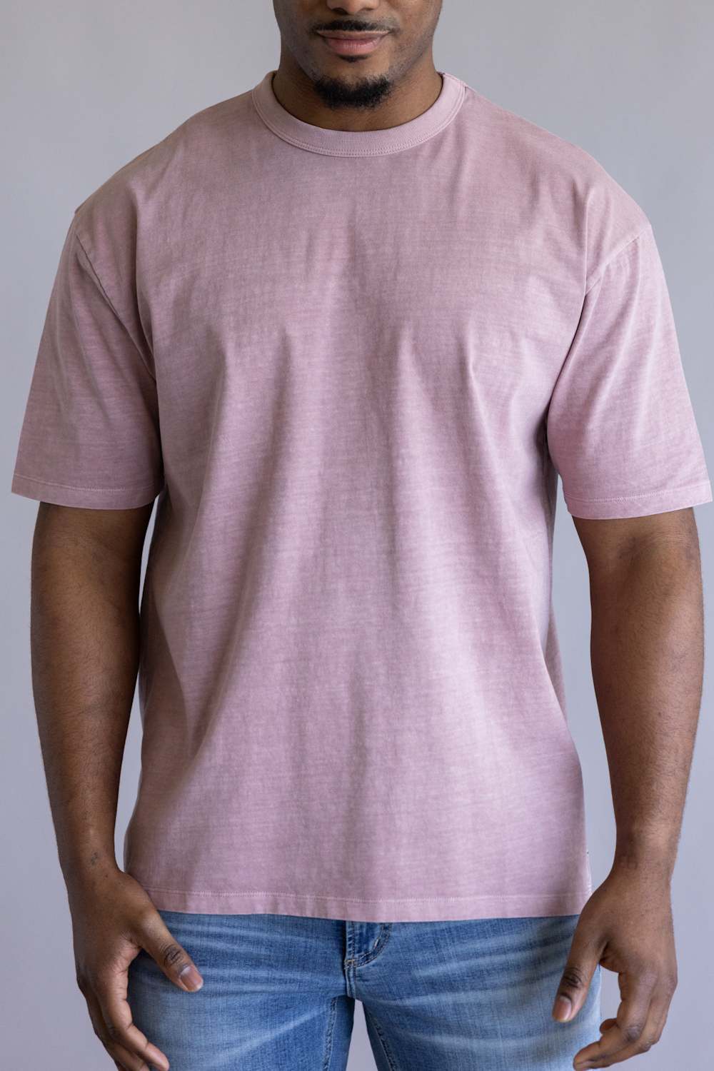 Industrie Del Sur T-Shirt for Men in Berry | MTE31698-BERRY - Image 2