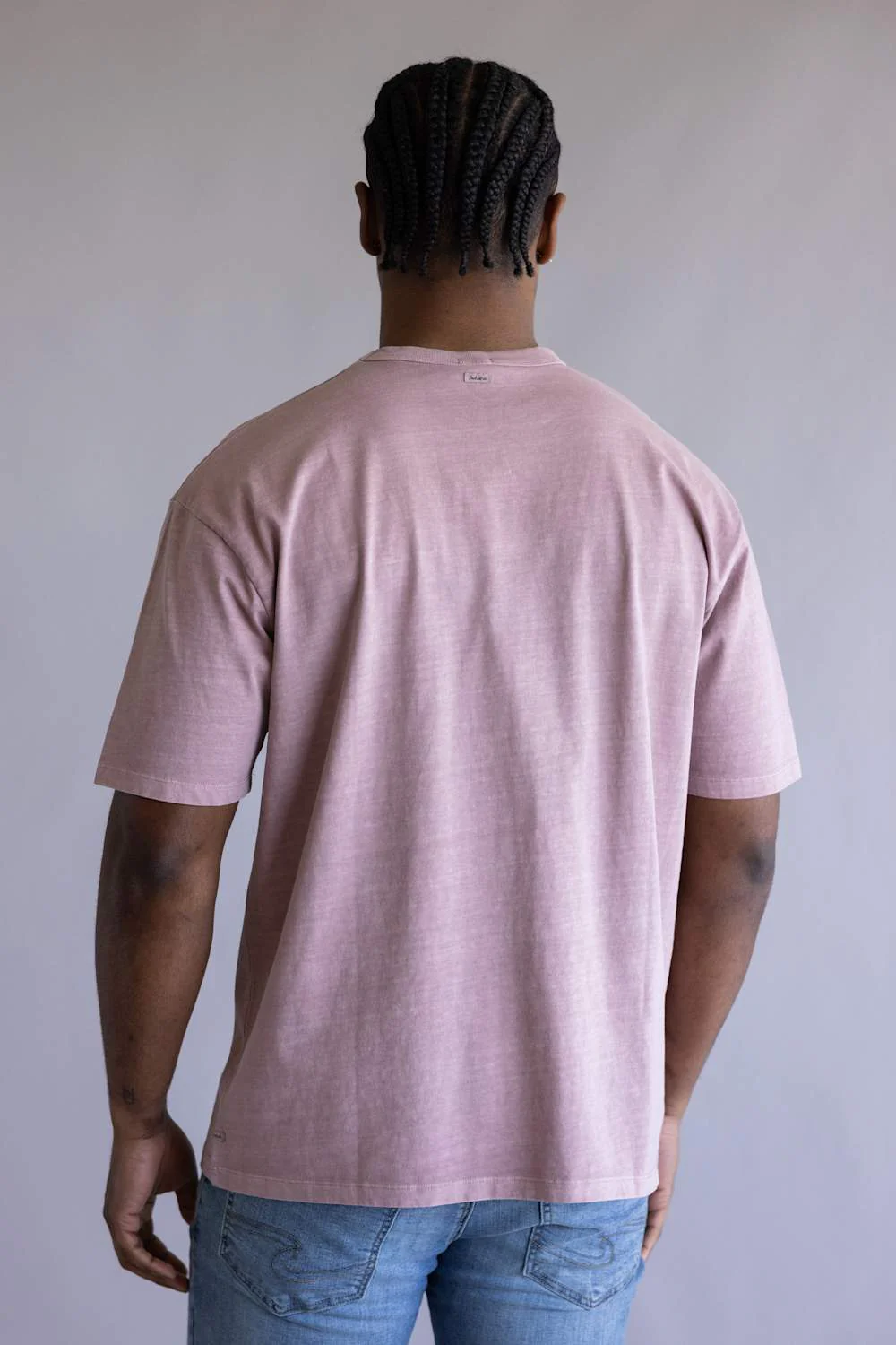 Industrie Del Sur T-Shirt for Men in Berry | MTE31698-BERRY - Image 3