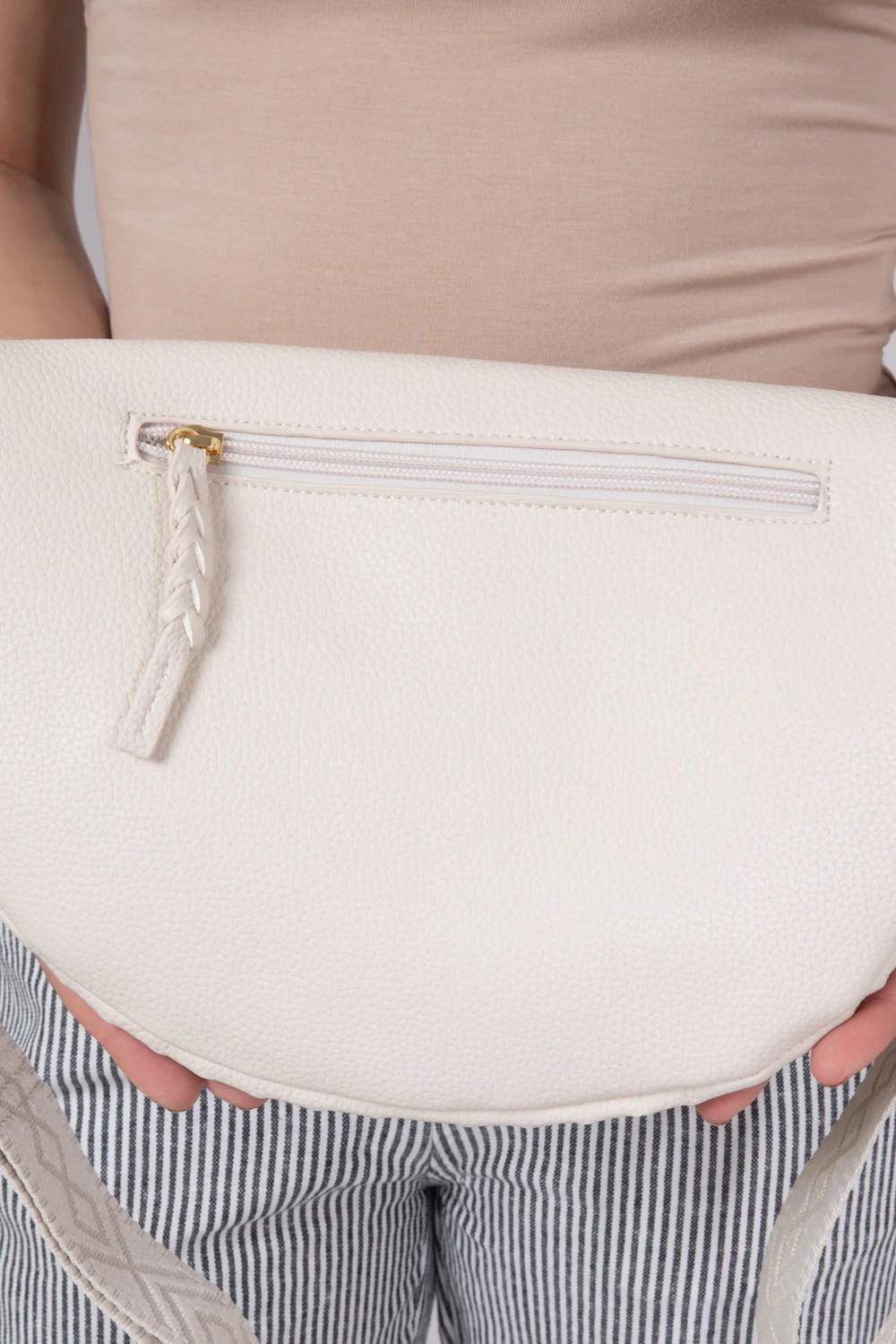 Janae Crossbody Bag in Off White | M2684-OW - Image 5