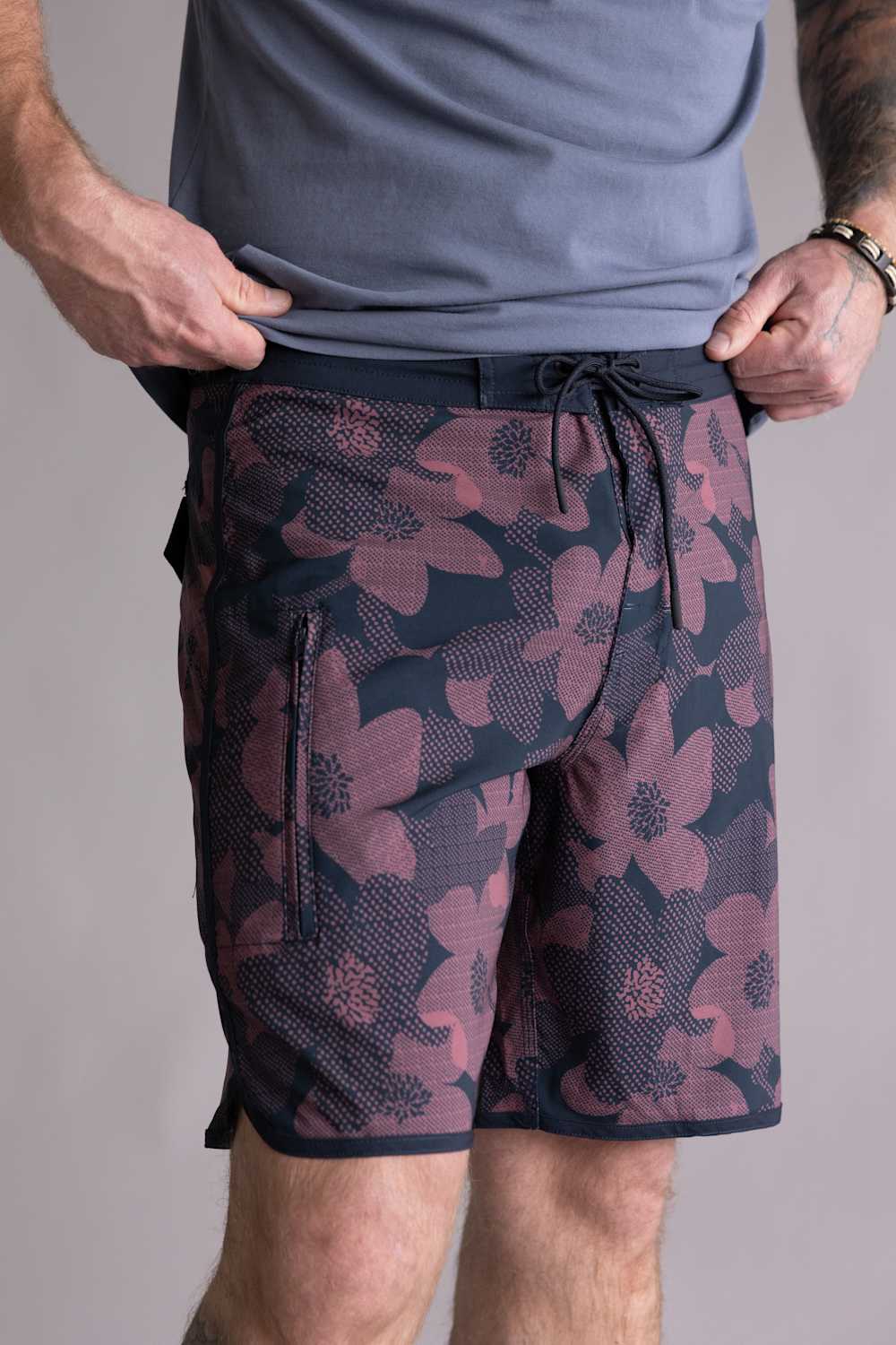 Jetty Atlantic Boardshorts for Men in Mauve | S26ATLA-M20021MAU - Image 5
