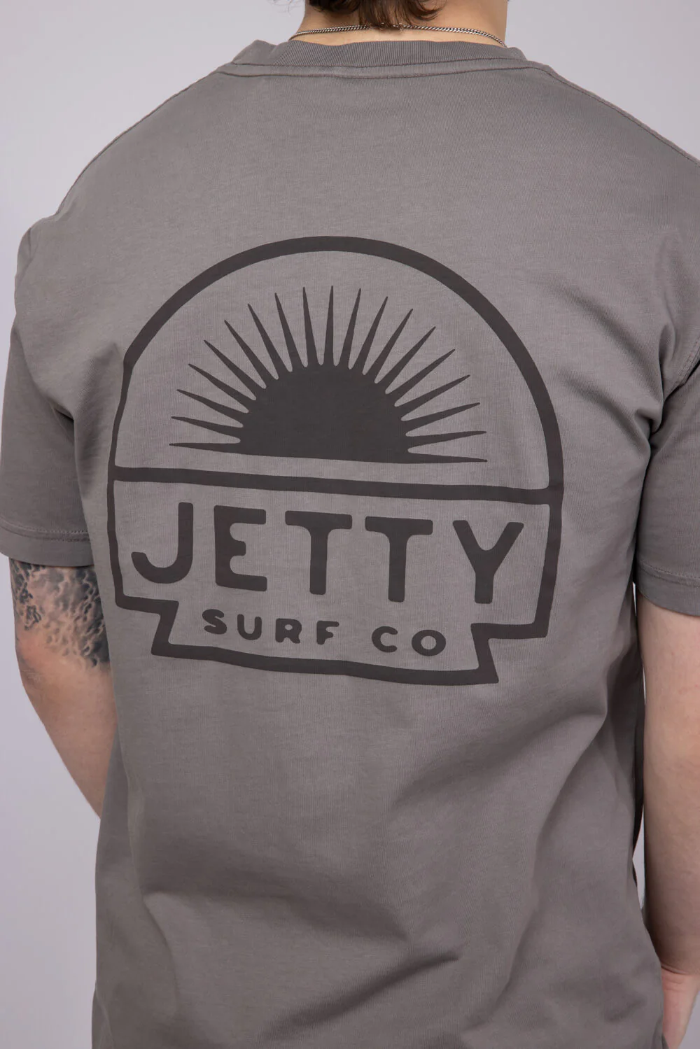Jetty Sunbeam Pocket T-Shirt for Men in Cinder | S25SUNB-M10001CND - Image 5