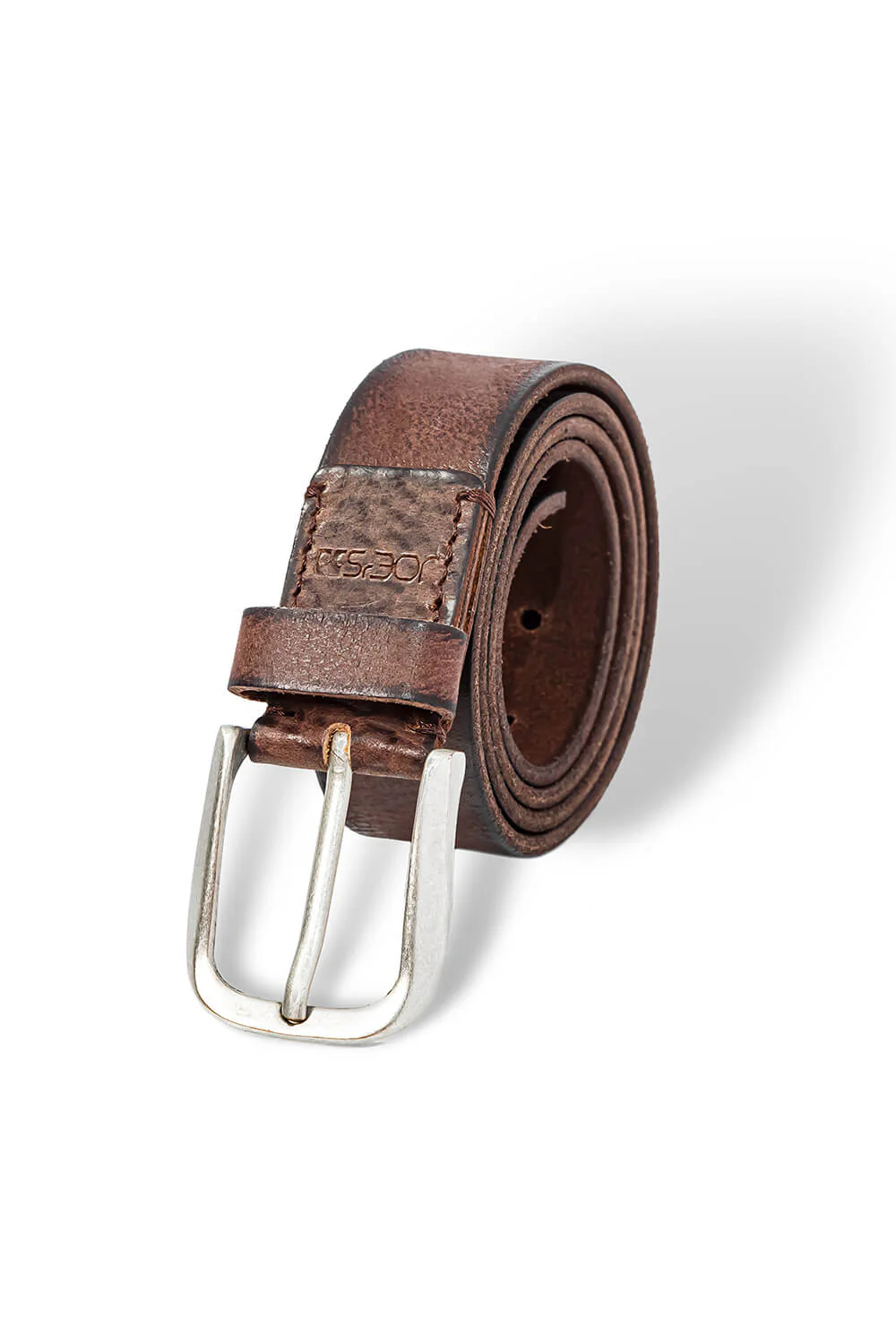 Leather Belt for Men in Brown | 52101-BROWN - Image 3