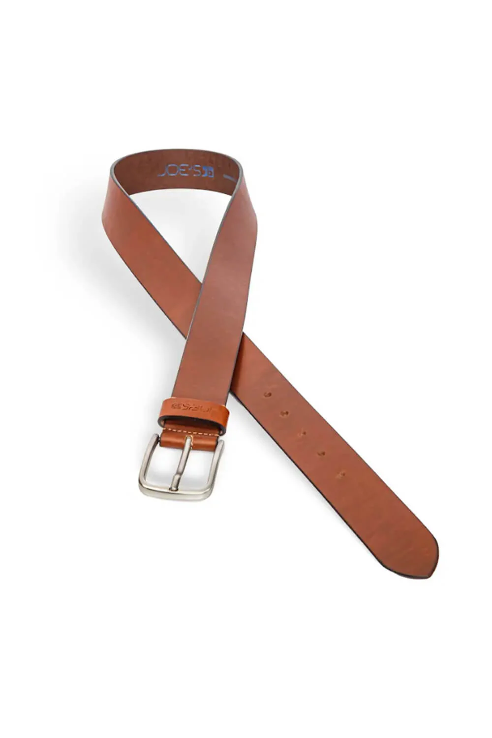 Smooth Leather Belt for Men in Cognac | 78002-COGNAC - Image 3