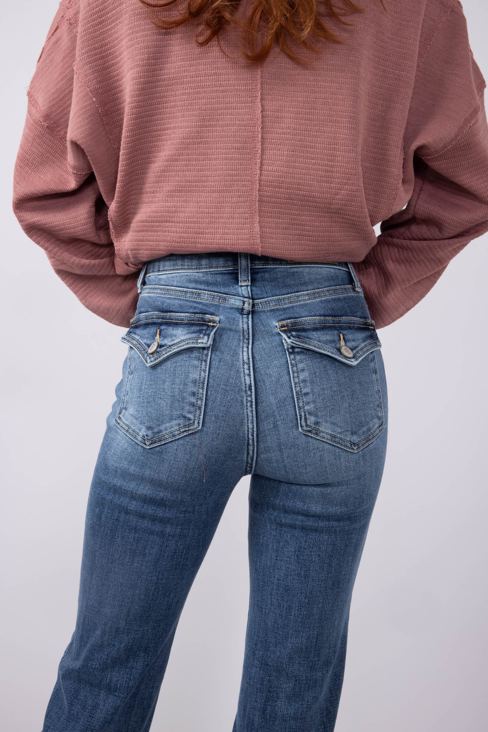 Judy Blue High Rise Flare Jeans for Women | 82630REG - Image 2