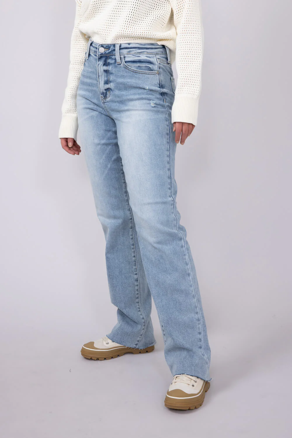 Judy Blue Mid-Rise Dad Jeans for Women | 88926REG - Image 3