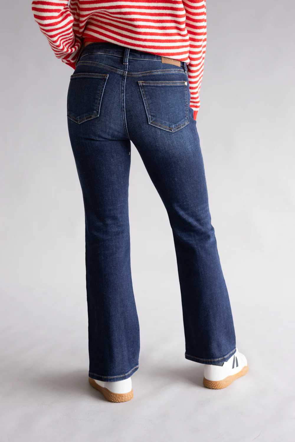 Judy Blue Daisy Mid-Rise Bootcut Jeans for Women | 82586-PT-REG - Image 5