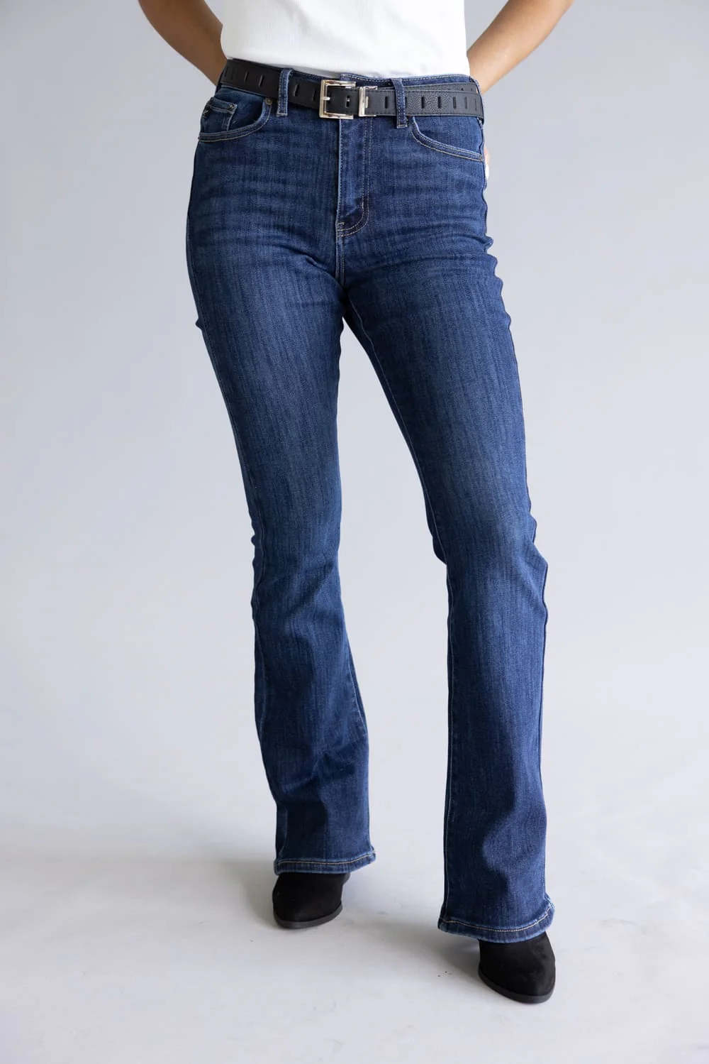 KanCan Ami High Rise Slim Bootcut Jeans for Women | KC70005D - Image 5
