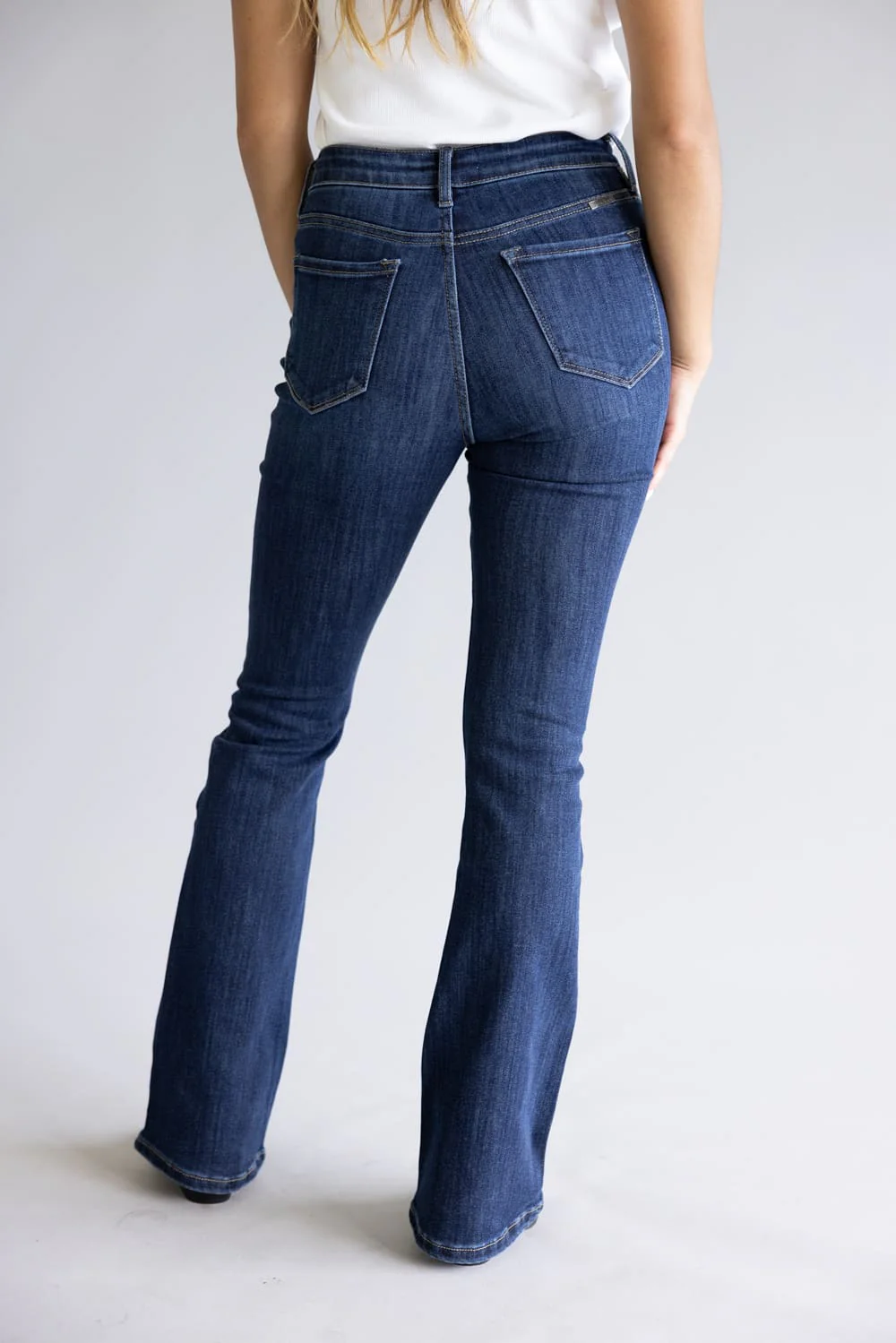 KanCan Ami High Rise Slim Bootcut Jeans for Women | KC70005D - Image 7