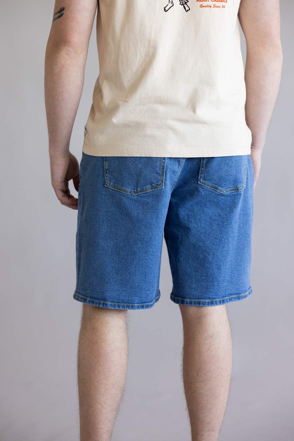 Katin George 64 Denim Shorts for Men | KTNWSGEO-MEDIUM INDIGO - Image 4