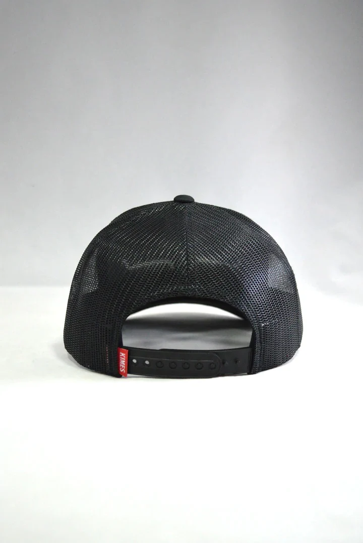 Kimes Ranch Weekly Trucker Hat for Men in Black | S22-23200202-BLK/BLK - Image 2