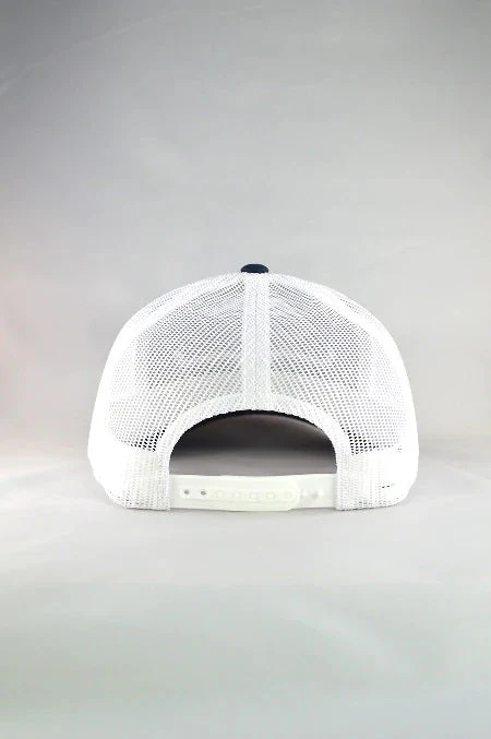 Kimes Ranch Weekly Trucker Hat for Men in Navy/White | S22-23201423-NAVYWHITE - Image 2