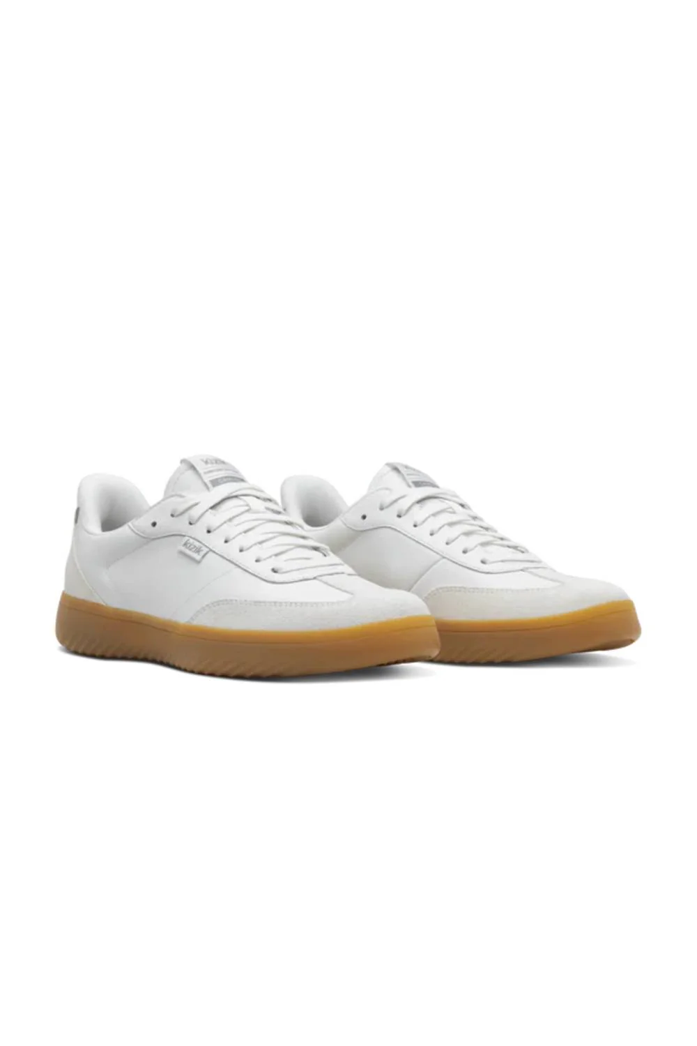 Kizik Camden Sneakers for Men in White | MCAM2601-WHITE/GUM - Image 4