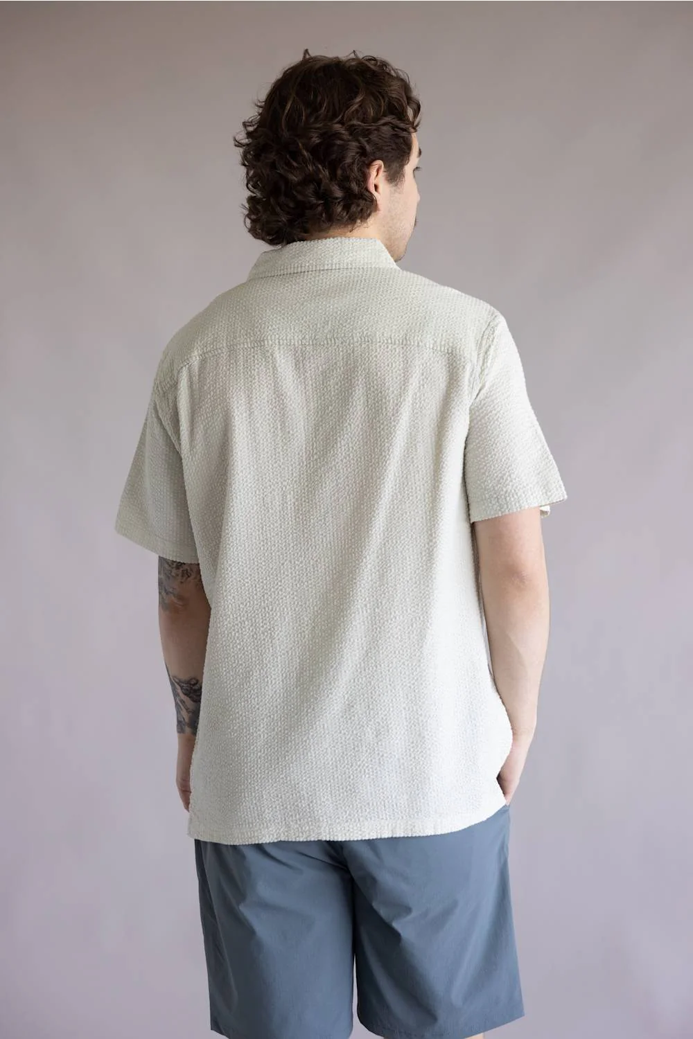 Kuhl Kastaway Button Up Shirt for Men in Feather Grey | 7542-FEATHER GREY - Image 3
