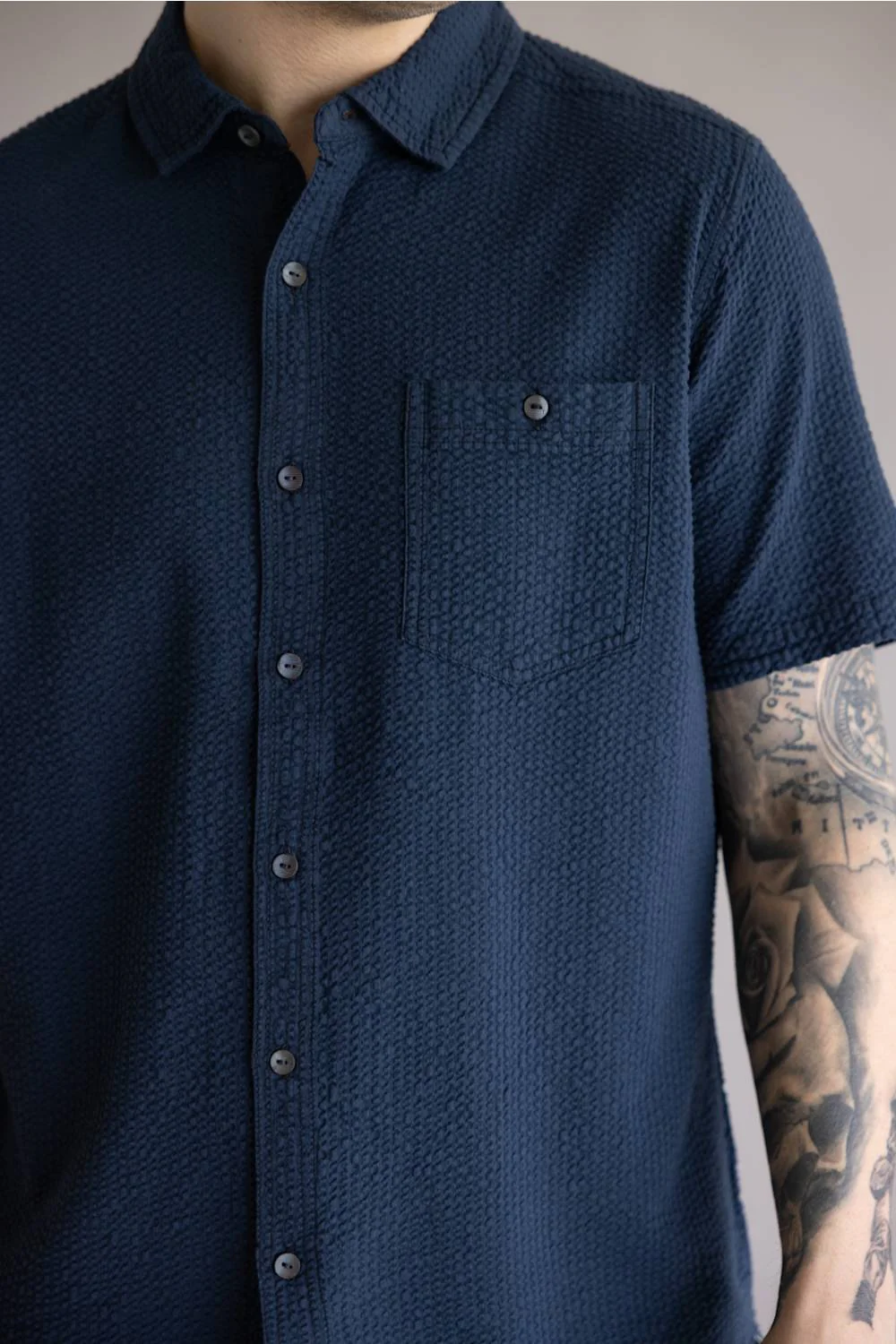 Kuhl Kastaway Button Up Shirt for Men in Pirate Blue | 7542-PIRATE BLUE - Image 2