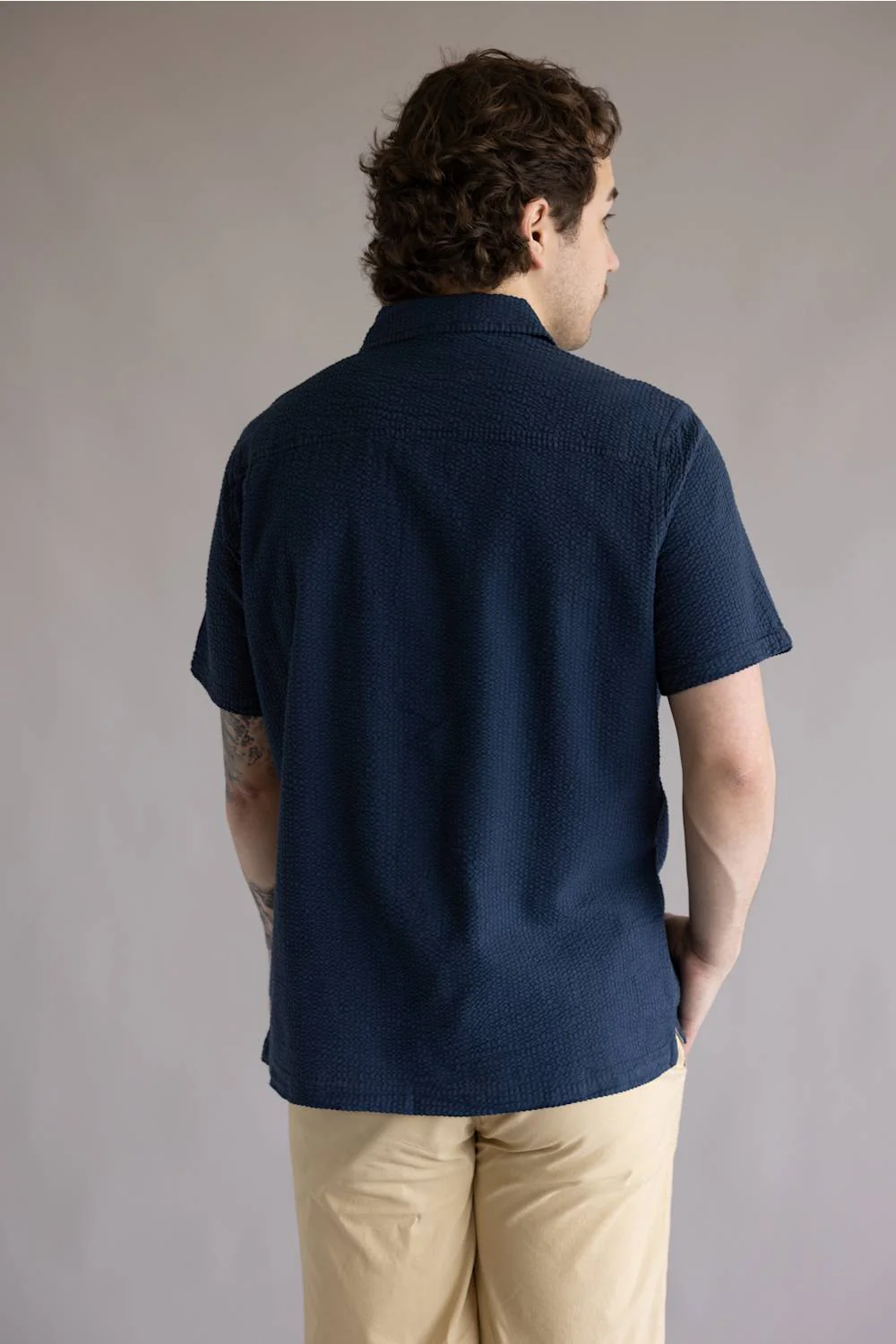 Kuhl Kastaway Button Up Shirt for Men in Pirate Blue | 7542-PIRATE BLUE - Image 3