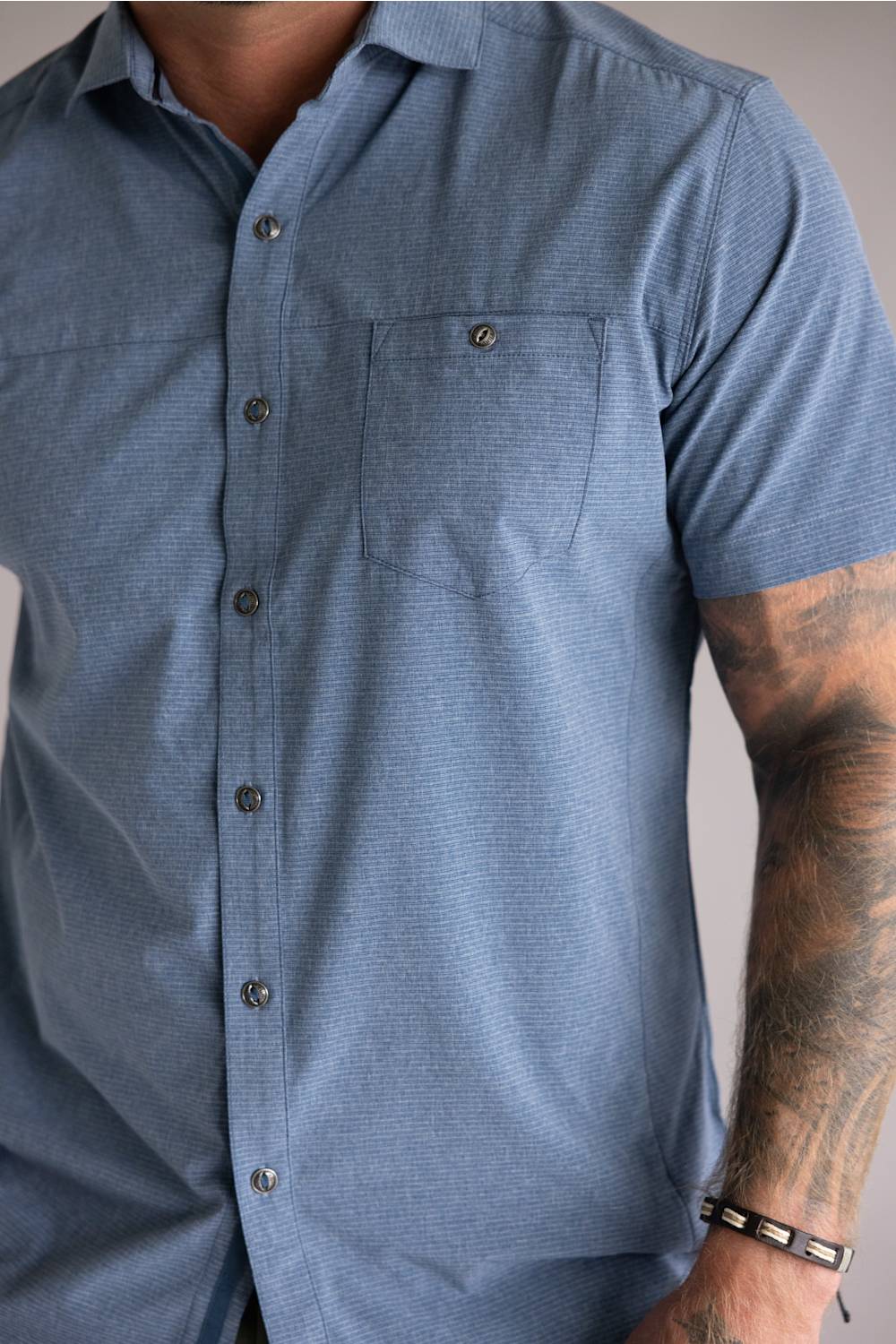 Kuhl Optimizr Button Up Shirt for Men in Endless Sea | 7316-ENDS-ENDLESSSEA - Image 2