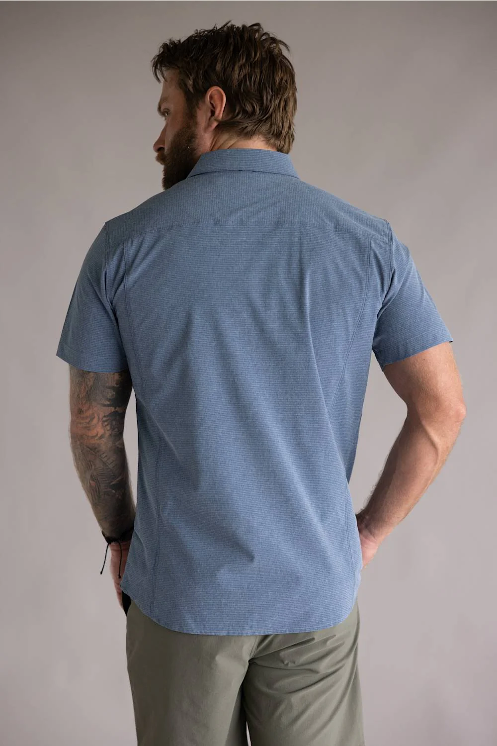 Kuhl Optimizr Button Up Shirt for Men in Endless Sea | 7316-ENDS-ENDLESSSEA - Image 3