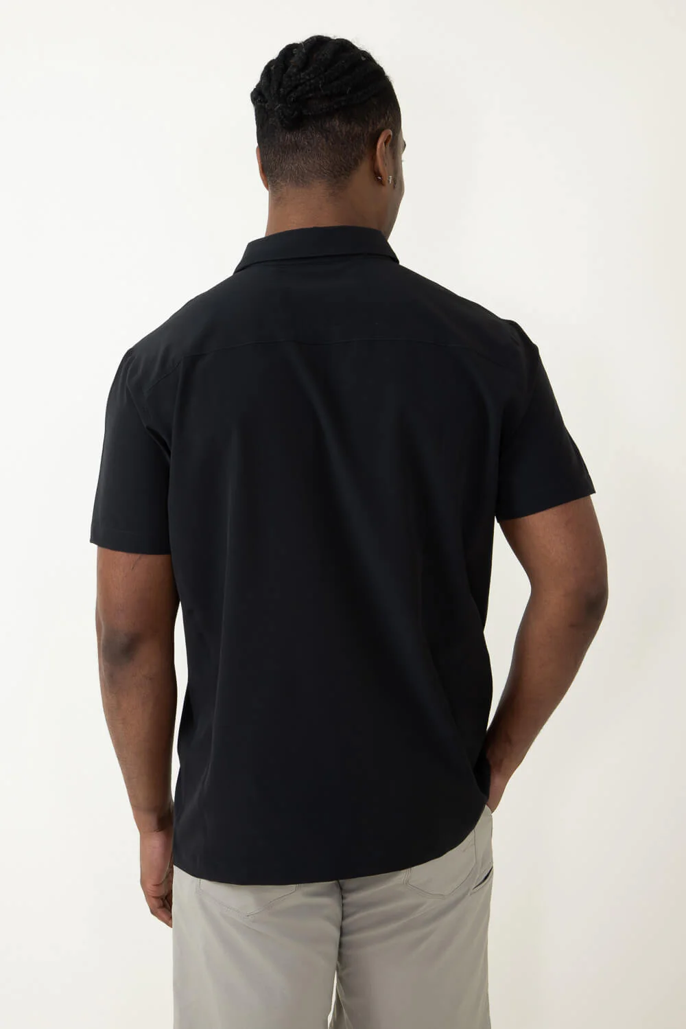 Kuhl Renegade Shirt for Men in Black | 3069-BLKO - Image 2