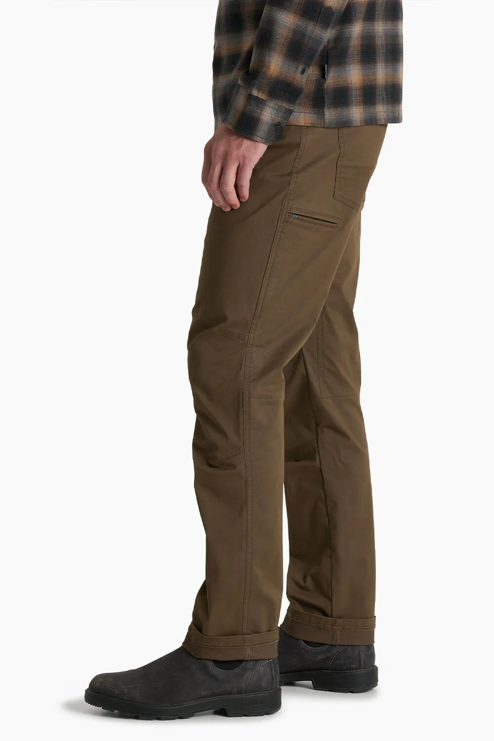 Kuhl Rydr Lite Pants for Men in Burnt Olive | 5320-BURNTOLIVE - Image 3